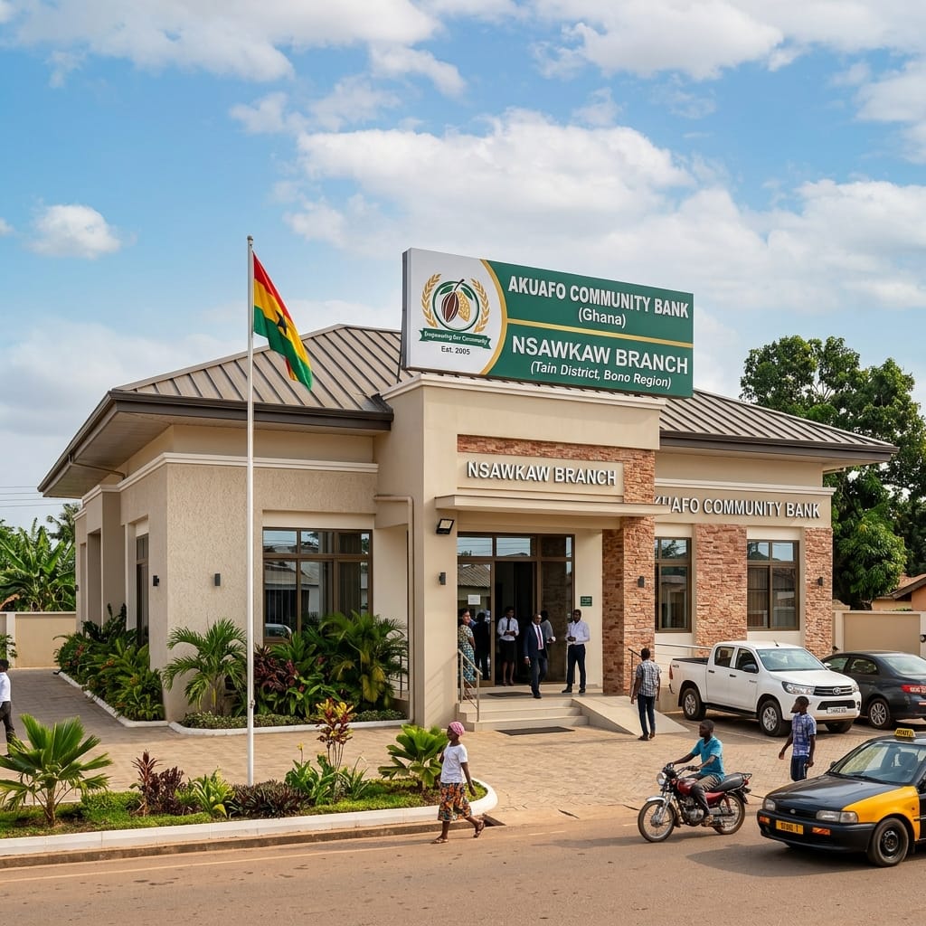 Nsawkaw Branch exterior